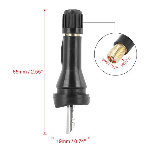 Nissan 4 x Tire Pressure Sensor Rubber Valve Stems