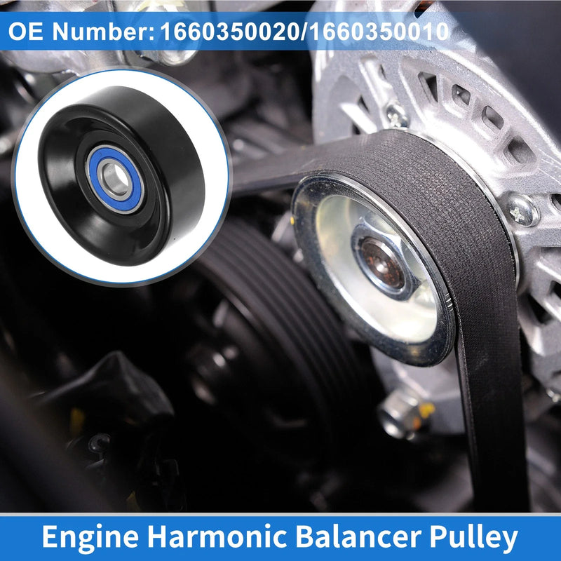 Ford F-250 F-350 E-250 Drive Belt Idler Pulley (2002-2014)