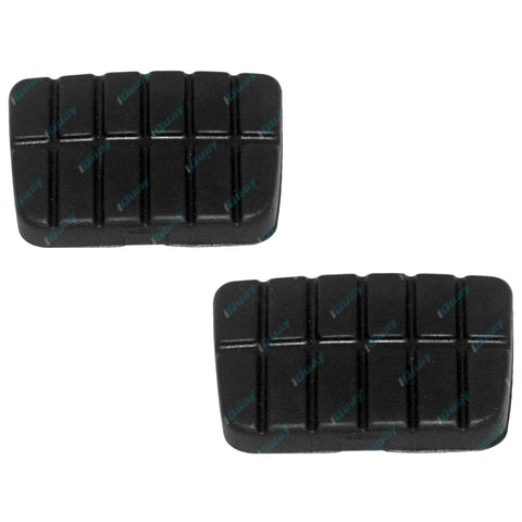 Nissan Pulsar N10 N12 N13 1980-91 Manual Clutch + Brake Pedal Rubber Pad Set