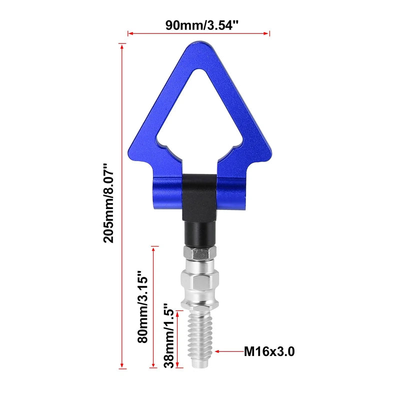 BMW 3 Series Z3 Z4 Blue Tow Hook Triangle Ring