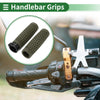 Motorcycle 25mm Hand Grips Cover Kit TPU Green