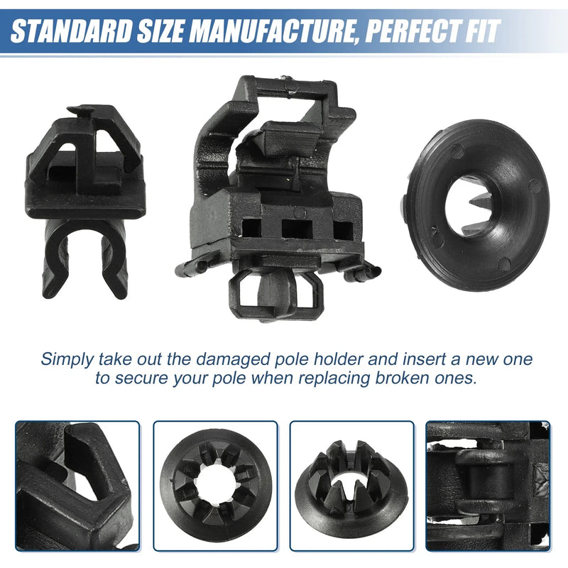 Honda Prelude 4 x Hood Prop Rod Holder (1992-2001)