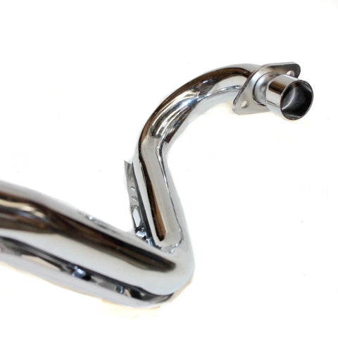 110cc 125cc PIT PRO Trail ATV 580mm 38mm Flange End Exhaust Pipe