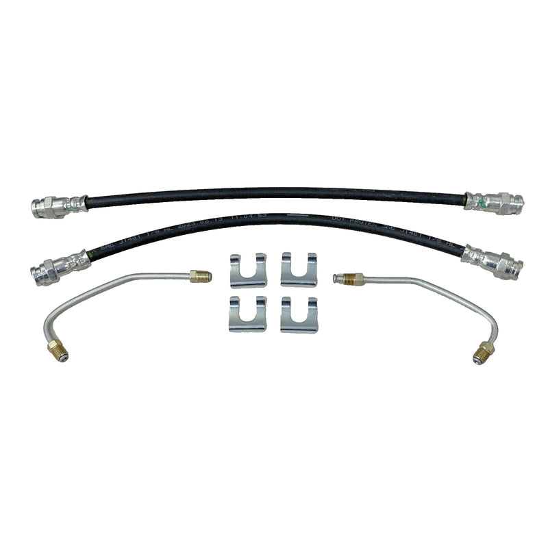 Holden HK HT HG & Monaro GTS Front Brake Caliper Hose Kit (1968–1971)
