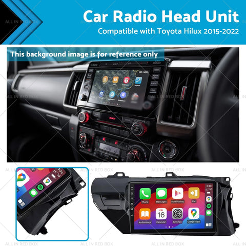 Toyota Hilux (2015-2022) - Carplay, Android Auto, Camera 10" Head Unit