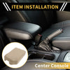 Toyota Tundra (2007-2021) Beige Microfiber Leather Console Lid Armrest Cover