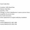 Honda CBR400 NC23 (1987-1989), CBR400 NC29 Clutch Cable (1990-1994)