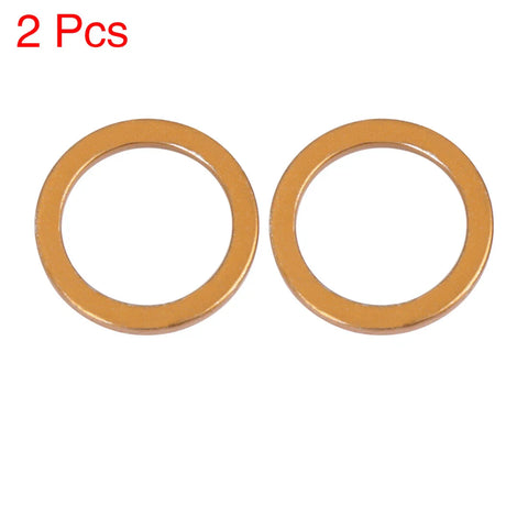 Jiangling JH70 2 x 25mm ID 33mm OD Motorcycle Exhaust Muffler Pipe Gasket