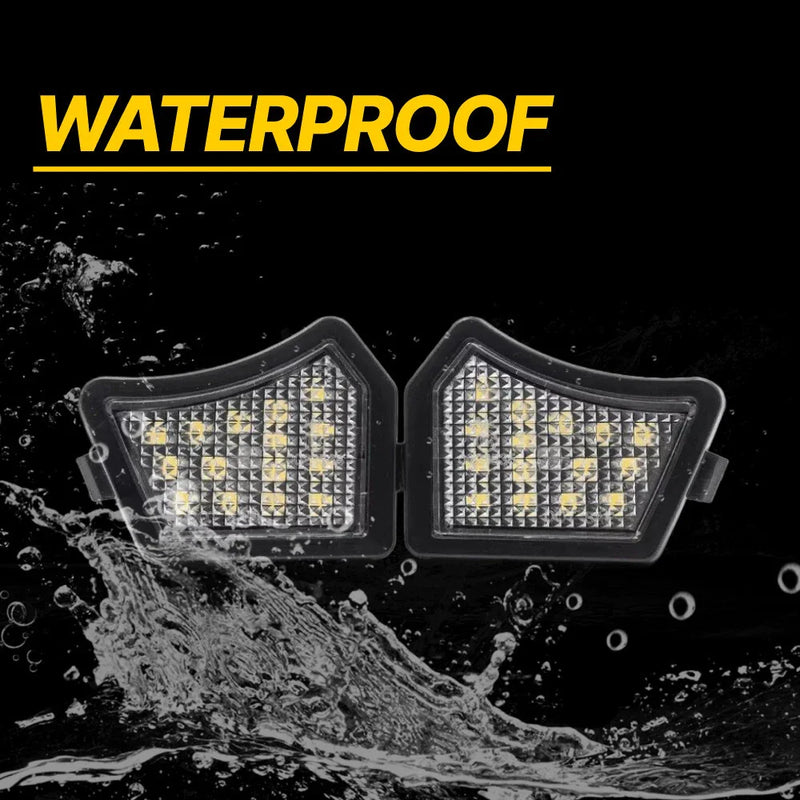 Volvo S60 S80 V70 White Led Side Mirror Puddle Light (1999–2009)