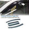Honda Fit Side Window Vent Visors Car Window Deflectors (2009-2014)