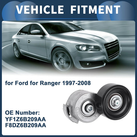 Ford Ranger 1997-2008 - Durable Metal Component 1 x Belt Tensioner