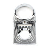 Harley Dyna Wide Glide & Softail Chrome Dash Panel Insert Cover (93-17)