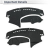 Mazda 3 Axela (2009-2013) Sun Protector Gray Dash Cover Mat