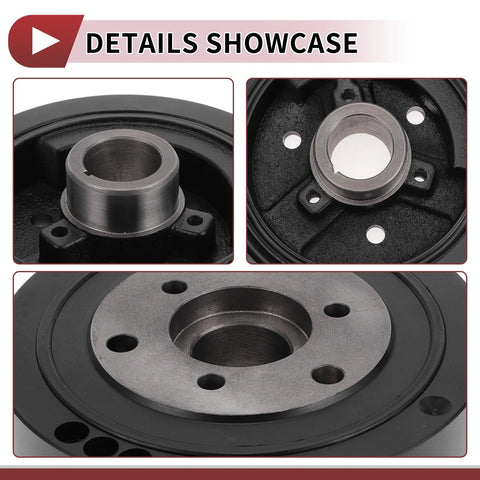 Chevrolet C2500 Harmonic Balancer Crankshaft Pulley (1991-1993)