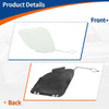 Mercedes-Benz CLA W117 (2014-2019) White Front Bumper Tow Hook Cover