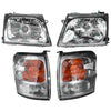 Toyota Hilux SR5 2001-2005 Left Right L+R LH+RH Headlights and Indicators