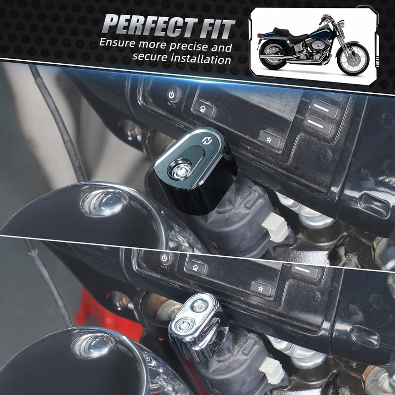 Harley Tri Glide Ultra FLHTCUTG Ignition Switch Cover (2016-2023)