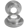 Patrol GQ Y60 GU Y61 Disc Brake Rotors Rear Slotted Drilled
