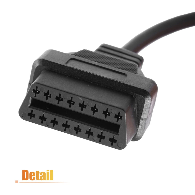 Toyota OBD1 22-Pin to OBD2 16-Pin Diagnostic Tool Adapter (1996-2000)