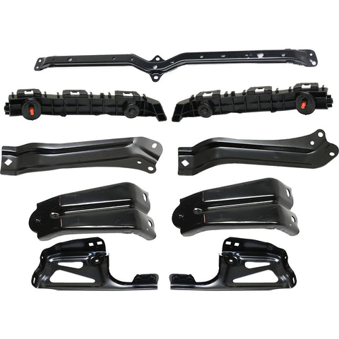 Set of 9 Bumper Bracket For Toyota Tacoma 2016-2023 Front