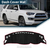 Toyota 86 Sun Protector Pad Black Red Dashboard Dash Cover Mat (2012–2016)