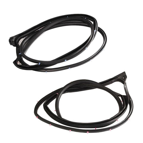 Front Door Rubber Seal Pair Fits Toyota Hilux Vigo KUN16 26 SR5 2D 2004-15 D06