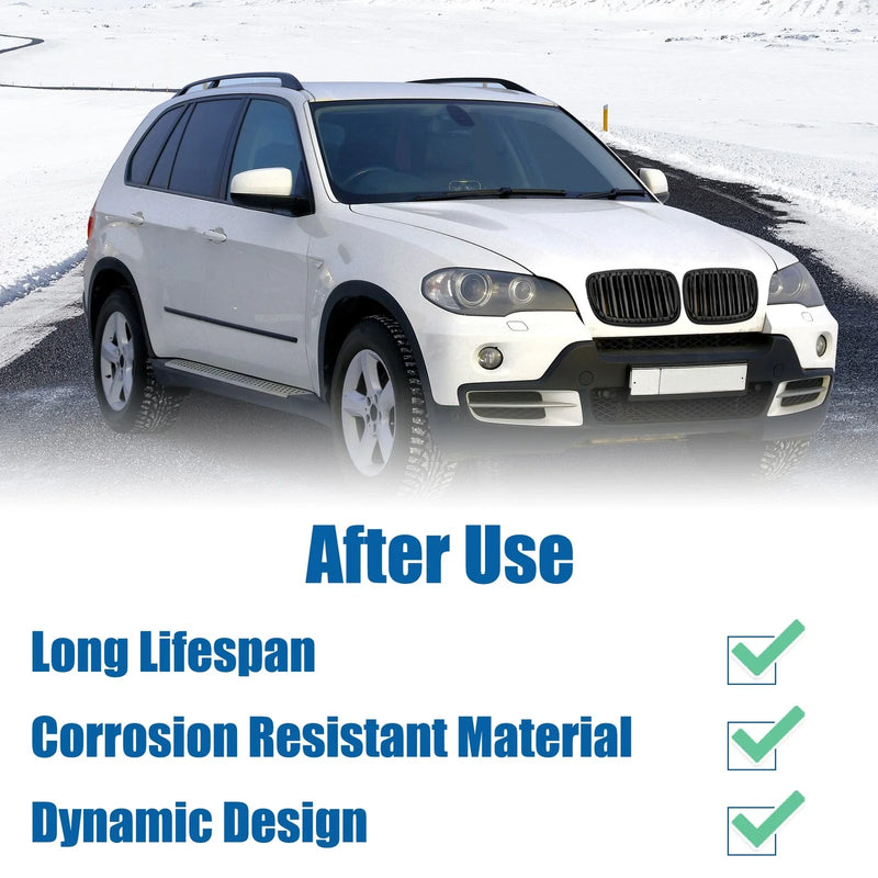 BMW X5 X6 E70 Pair Front Hood Bumper Grille Grill (2007-2013)