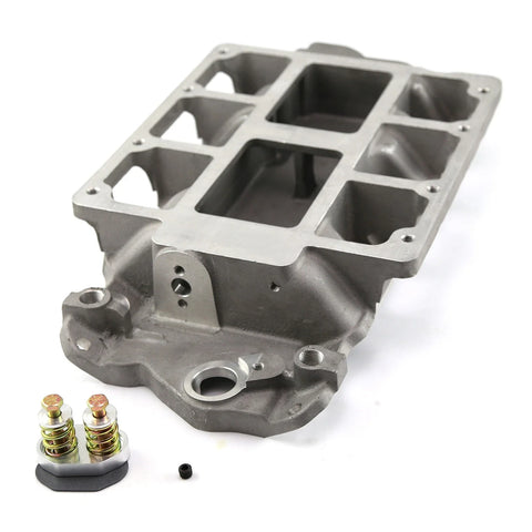 Chevy SBC 350 6-71 8-71 Supercharger Aluminum Intake Manifold