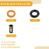 Dodge Dakota 8 x Fuel Injector Seal O Ring (2002)