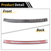 Toyota Camry 2018-2025 Silver Tone 1 x Pcs Rear Bumper Topper