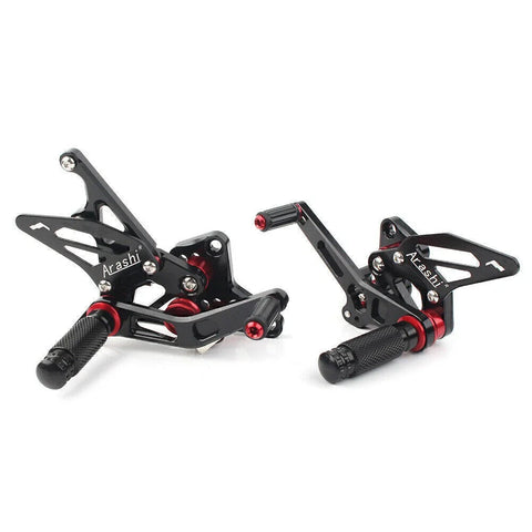 Suzuki GSXR 1300 Hayabusa CNC Rearset Footpeg Rest Pedals (1999-2018)