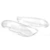1996-2003 BMW E39 528i 540i 525d Clear Headlight Lens Covers (2x)