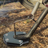 Suzuki V-Strom 1050 Kickstand Plate Pad Titanium Tone