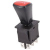DPDT 6Pin Latching Slide Rocker Switch ForwardStopBack