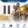 Motorcycle 7/8" 22mm Hand Grips Handlebar End Rubber Coffee