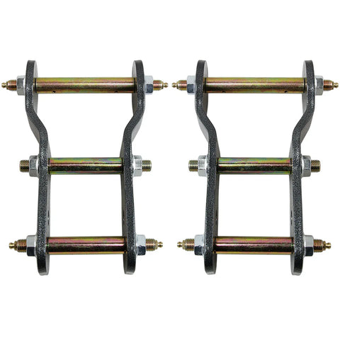 Mitsubishi Triton 2 x Lift Up 2" Rear Greasable Shackles Lift Kit (15-23)