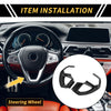 Toyota Tundra 1 Set Carbon Fiber Steering Wheel Cover Trims (2022–2024)
