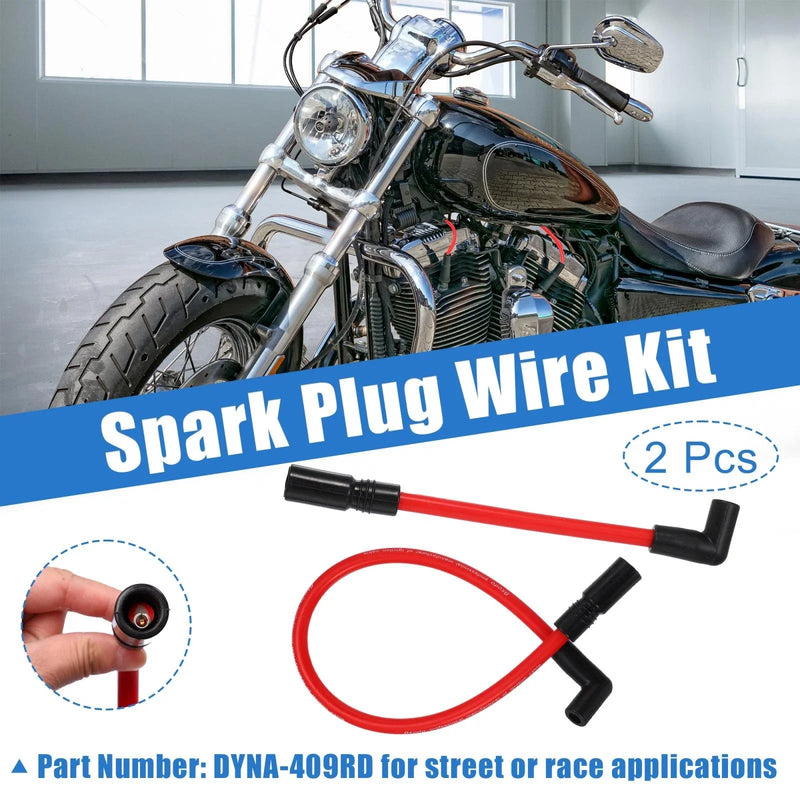 Harley-Davidson Dyna FXD Softail 2 x Spark Plug Wire (2006–2011)