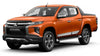 Mitsubishi L200 Triton 4 x Door Bowl Cup Handle Covers Chrome (2019-2020)