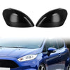 Ford Fiesta MK7 Door Wing Mirror Covers Gloss Black