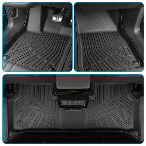 Mitsubishi Triton 3 x 3D All-Weather Floor Mats (2024-On)