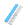 2.1oz Adhesive Back Wheel Balance Weights Strips 136x19mm 15pcs