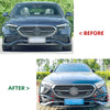 Benz E Class W214 4 x Gloss Black Front Side Air Vent Trims (2024)