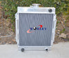 Datsun 1200 3 Core Aluminum Radiator + Fan (1970-1976)