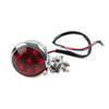 Cafe Racer Bobber Chopper Chrome Motor LED Rear Stop Brake Tail Light