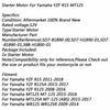Yamaha MT125 YZF R15 R125 WR125 Starter Motor (2015-2016)
