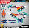 KTM SX 6 Days Style Sticker Kit Decals Graphics (2019-2020)
