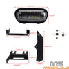 Harley Softail Fat Bob LED Headlight Kit & Front Fairing Windshield (18)