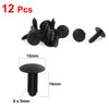 Ford 1 Plastic Fir Tree Retainer Clips 19mm
