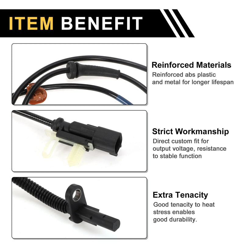 Ford F-450 Super Duty ABS Wheel Speed Sensor Rear Left (2011-2013)
